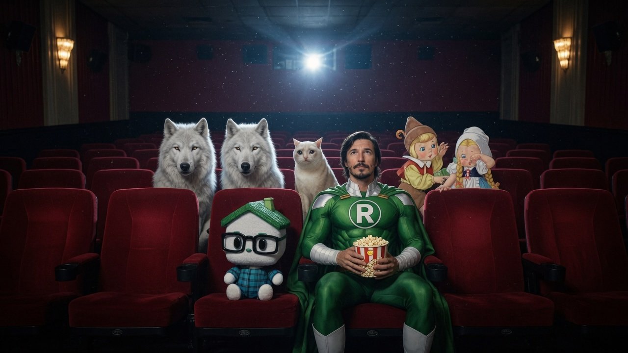 Movie night with the band