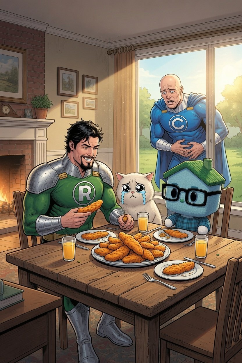 Dinner at home